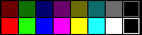 ZX Spectrum color palette