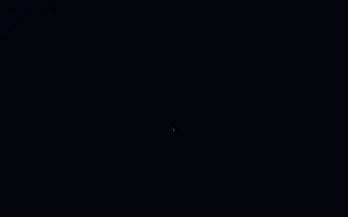 Particle fountain: a frame rendered by the pngine CLI