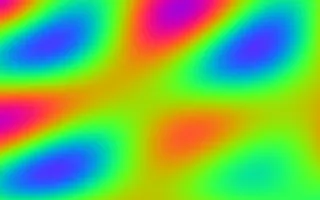 Scene transitions: a frame rendered by the pngine CLI